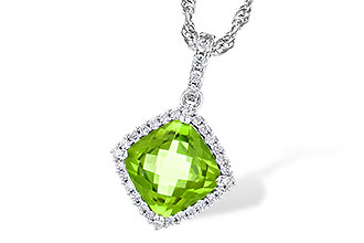 K193-16617: NECK 1.43 PERIDOT 1.54 TGW