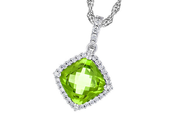 K193-16617: NECK 1.43 PERIDOT 1.54 TGW