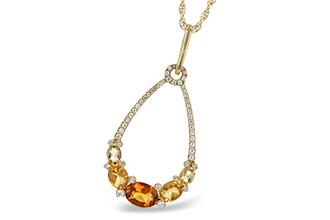 K197-67526: NECK 1.29 CITRINE 1.49 TGW