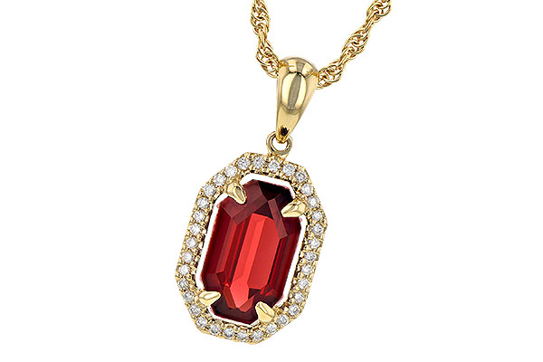 K199-51153: NECK 1.66 GARNET 1.75 TGW