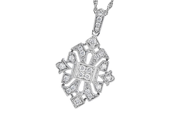 K282-23862: NECKLACE .40 TW