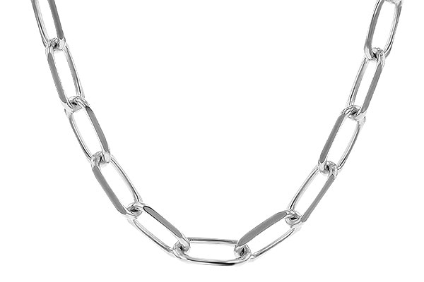 K283-14790: PAPERCLIP SM (18IN, 2.40MM, 14KT, LOBSTER CLASP)