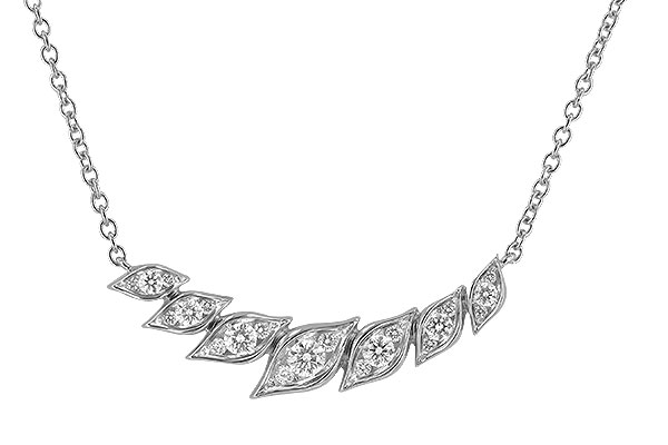 K284-00217: NECKLACE .36 TW