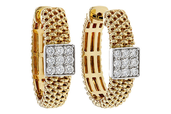 K284-07462: EARRINGS .33 TW