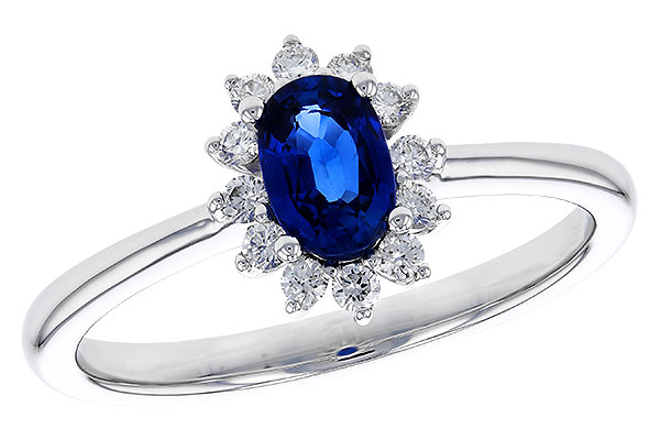K284-07544: LDS RG .55 SAPPHIRE .71 TGW (6x4MM SAPP)