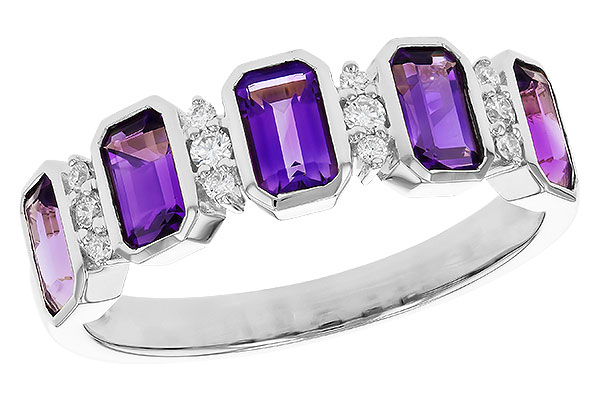K284-08399: LDS RG 1.18 TW AMETHYST 1.30 TGW