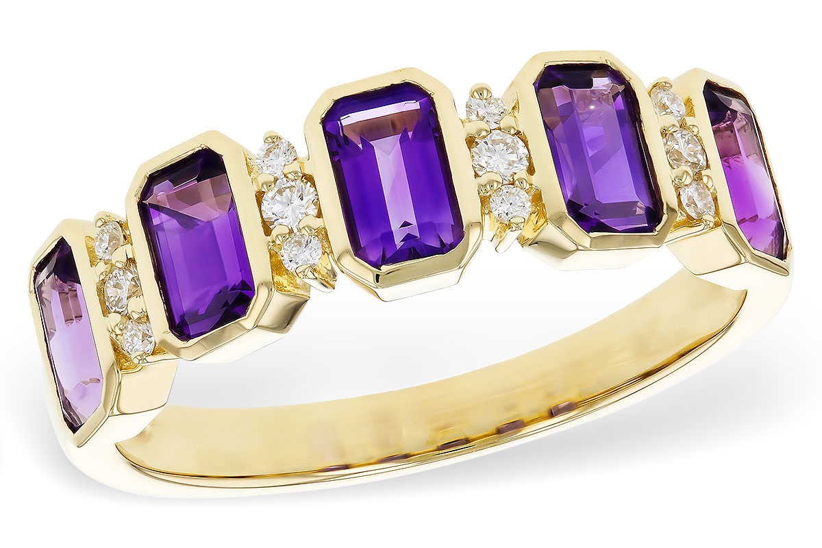 K284-08399: LDS RG 1.18 TW AMETHYST 1.30 TGW