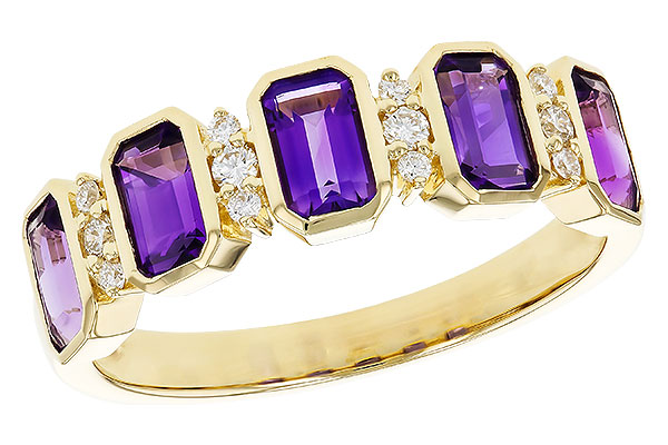 K284-08399: LDS RG 1.18 TW AMETHYST 1.30 TGW