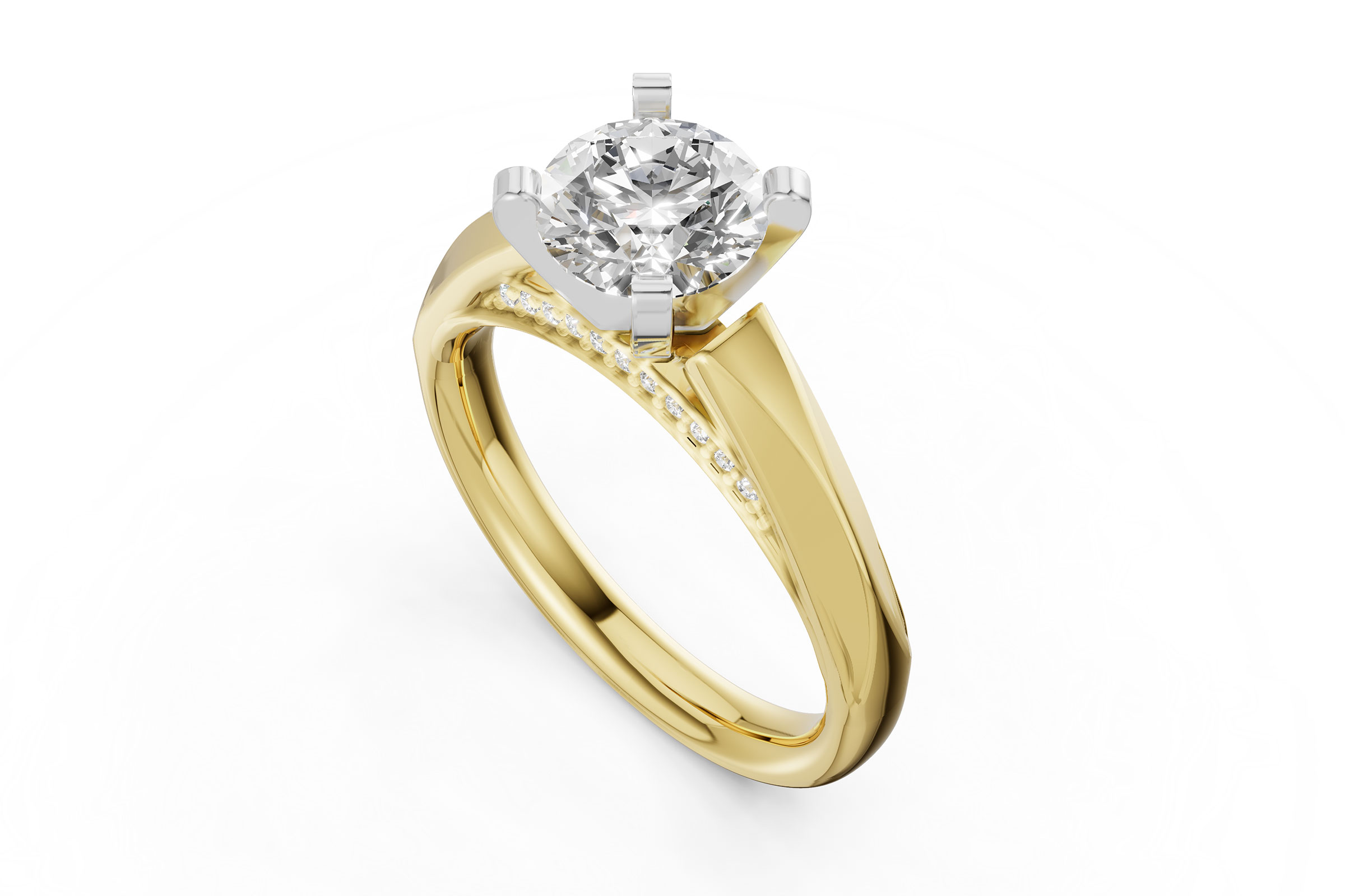 K284-92008: LDS SEMI DIA RG .08 TW