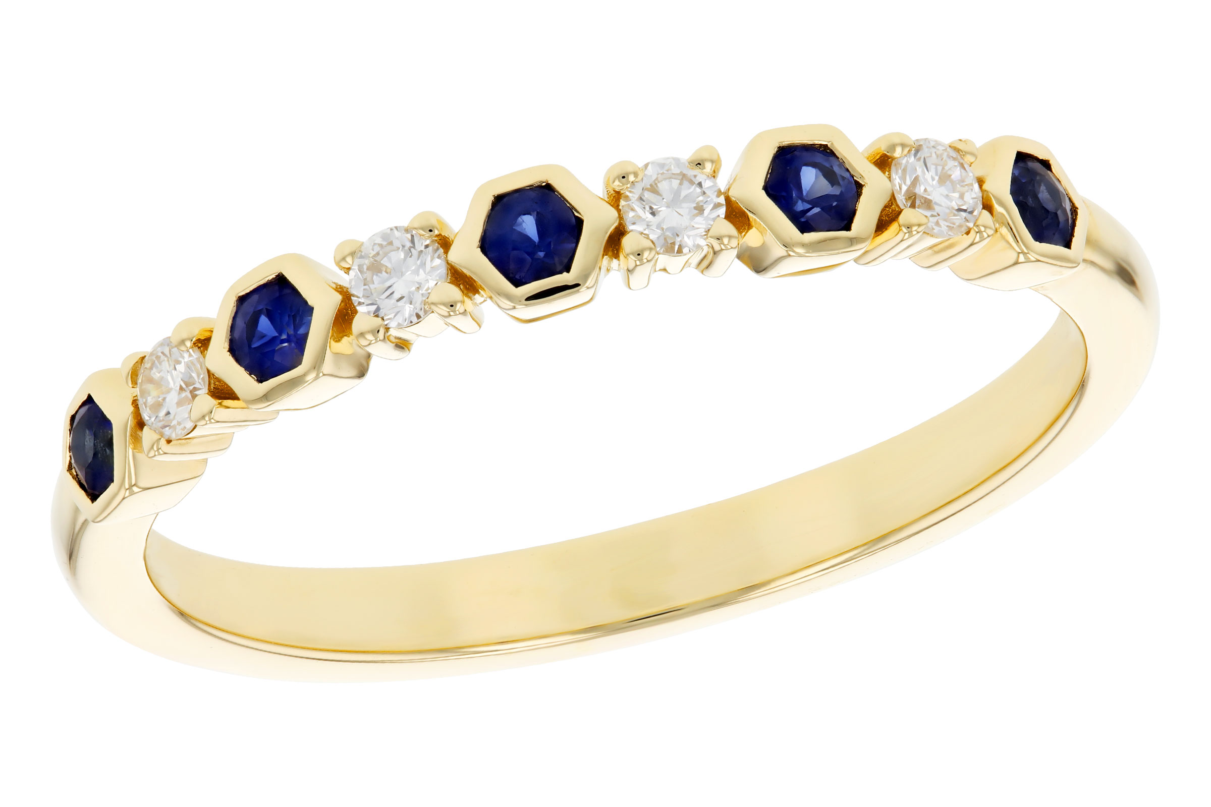 K284-93862: LDS WED RG .14 TW SAPPHIRE .24 TGW