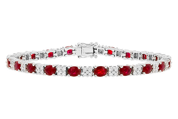 L009-46608: BRACELET 7.10 RUBY 7.92 TGW