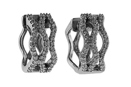 L009-53908: EARRINGS .50 TW