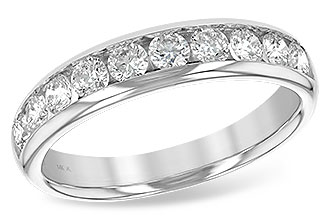 L102-23890: LDS WED RG .75 TW (10 STONES)