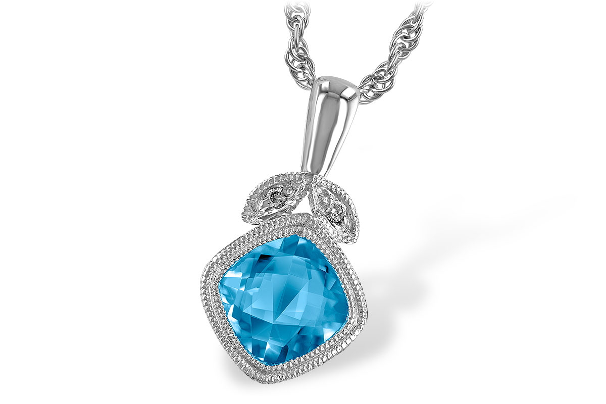 L195-88408: NECK 1.05 BLUE TOPAZ 1.06 TGW