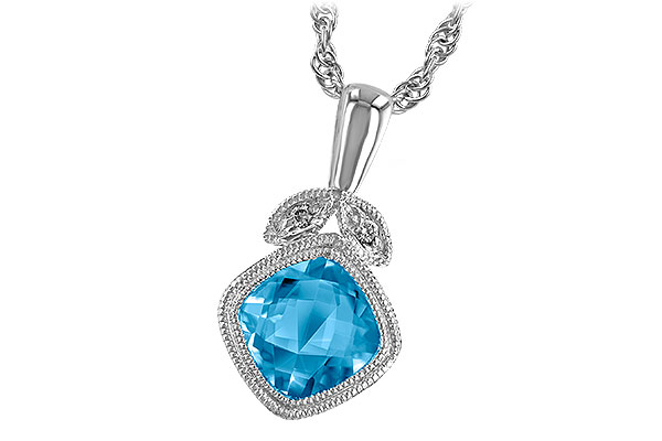 L195-88408: NECK 1.05 BLUE TOPAZ 1.06 TGW