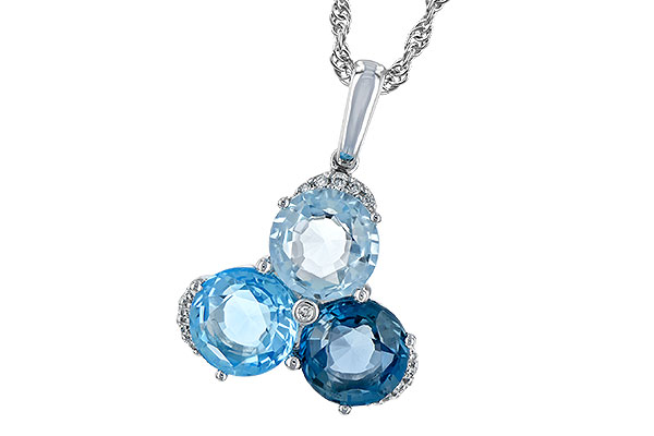 L198-55726: NECK 4.01 BLUE TOPAZ 4.06 TGW