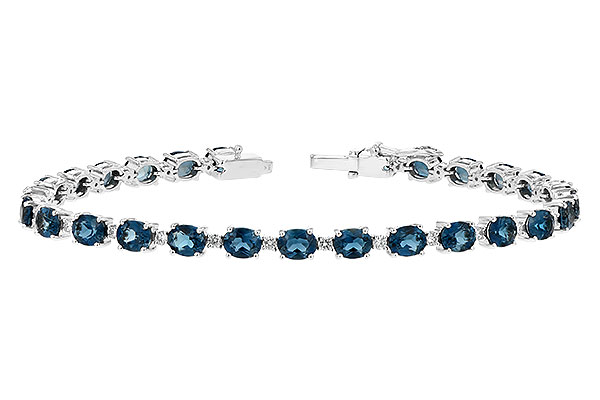 L198-56562: BRACELET 8.97 LONDON BLUE TPZ 9.55 TGW