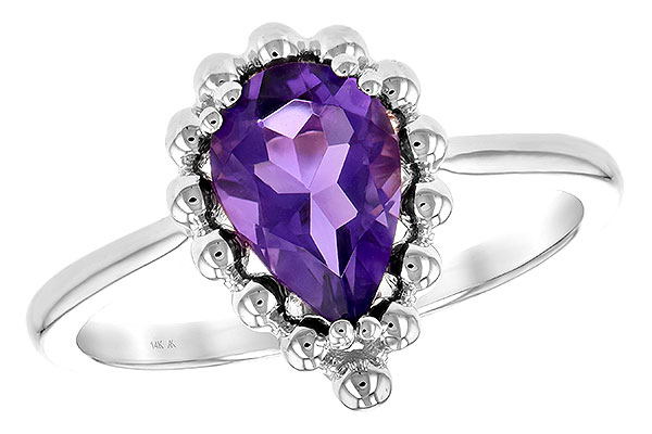 L198-58435: LDS RING 1.06 CT AMETHYST