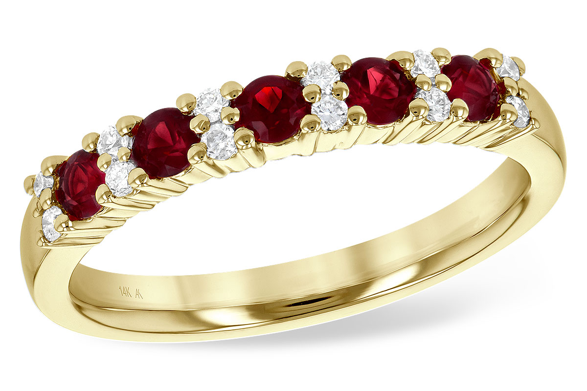L199-46635: LDS WED RG .44 RUBY .58 TGW