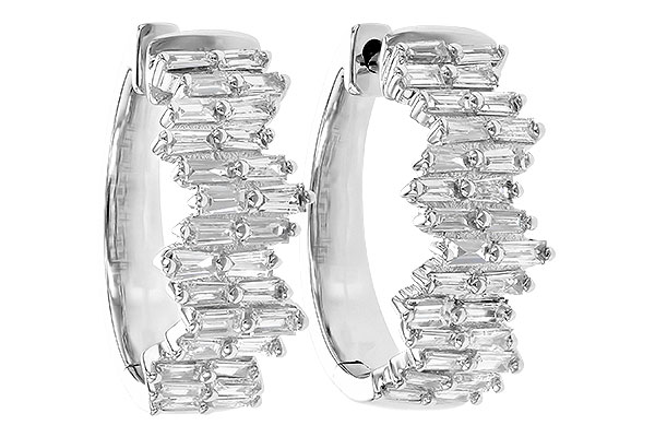 L199-50262: EARR .70 TW BAGUETTE DIAS