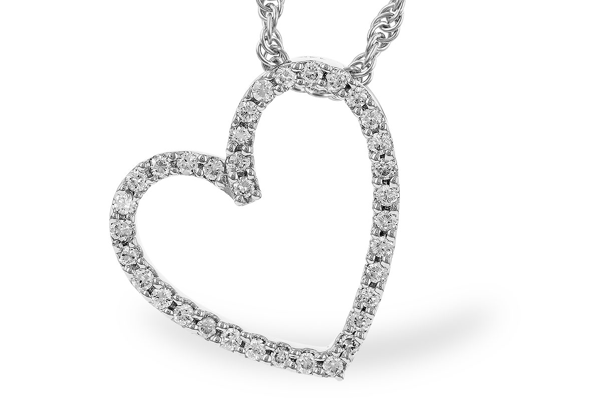 L283-12953: NECKLACE .12 TW