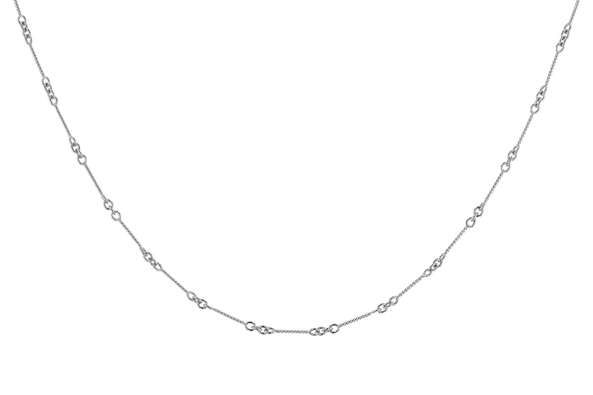 L284-00199: TWIST CHAIN (7IN, 0.8MM, 14KT, LOBSTER CLASP)