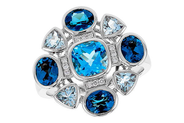 L284-02926: LDS RG 3.19 TW BLUE TOPAZ 3.25 TGW