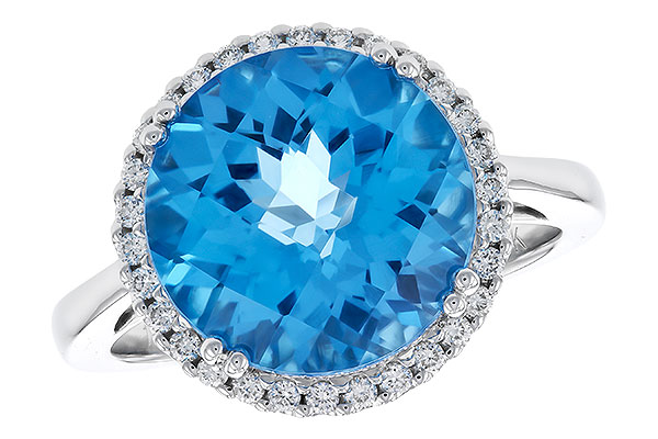 L284-02971: LDS RG 7.20 BLUE TOPAZ 7.42 TGW