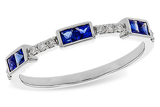 L284-03908: LDS WED RG .36 SAPPHIRE .43 TGW