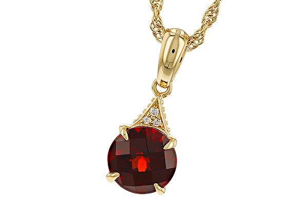 L284-06571: NECK 1.46 GARNET 1.47 TGW (7MM RD)