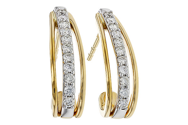L284-07462: EARRINGS .40 TW