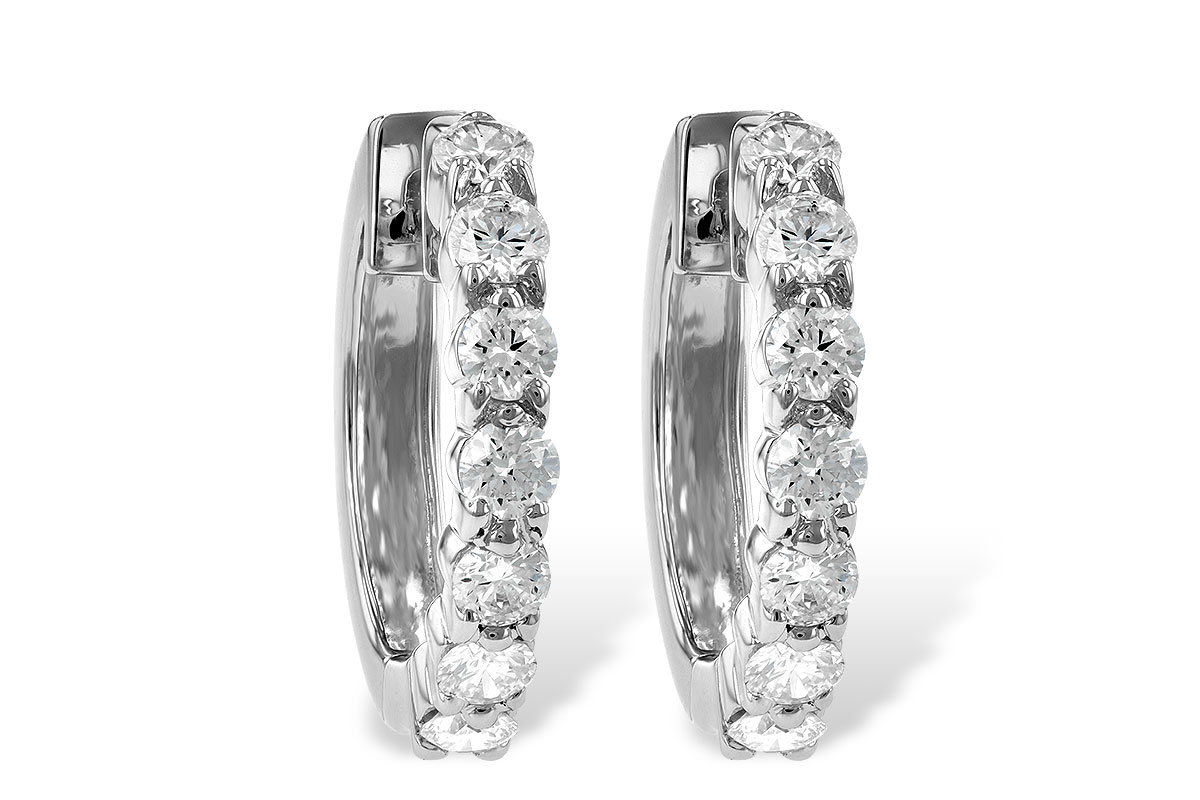 M194-93844: EARRINGS 1.00 CT TW
