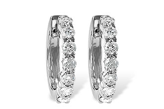 M194-93844: EARRINGS 1.00 CT TW