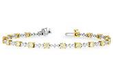 M197-69362: BRACELET 2.80 YELLOW DIA 4.01 TW