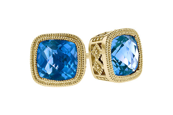 M282-19280: EARR 2.20 TW BLUE TOPAZ