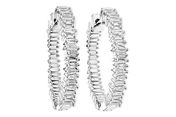 M282-23871: EARR .35 CTS TW BAGUETTE DIAS