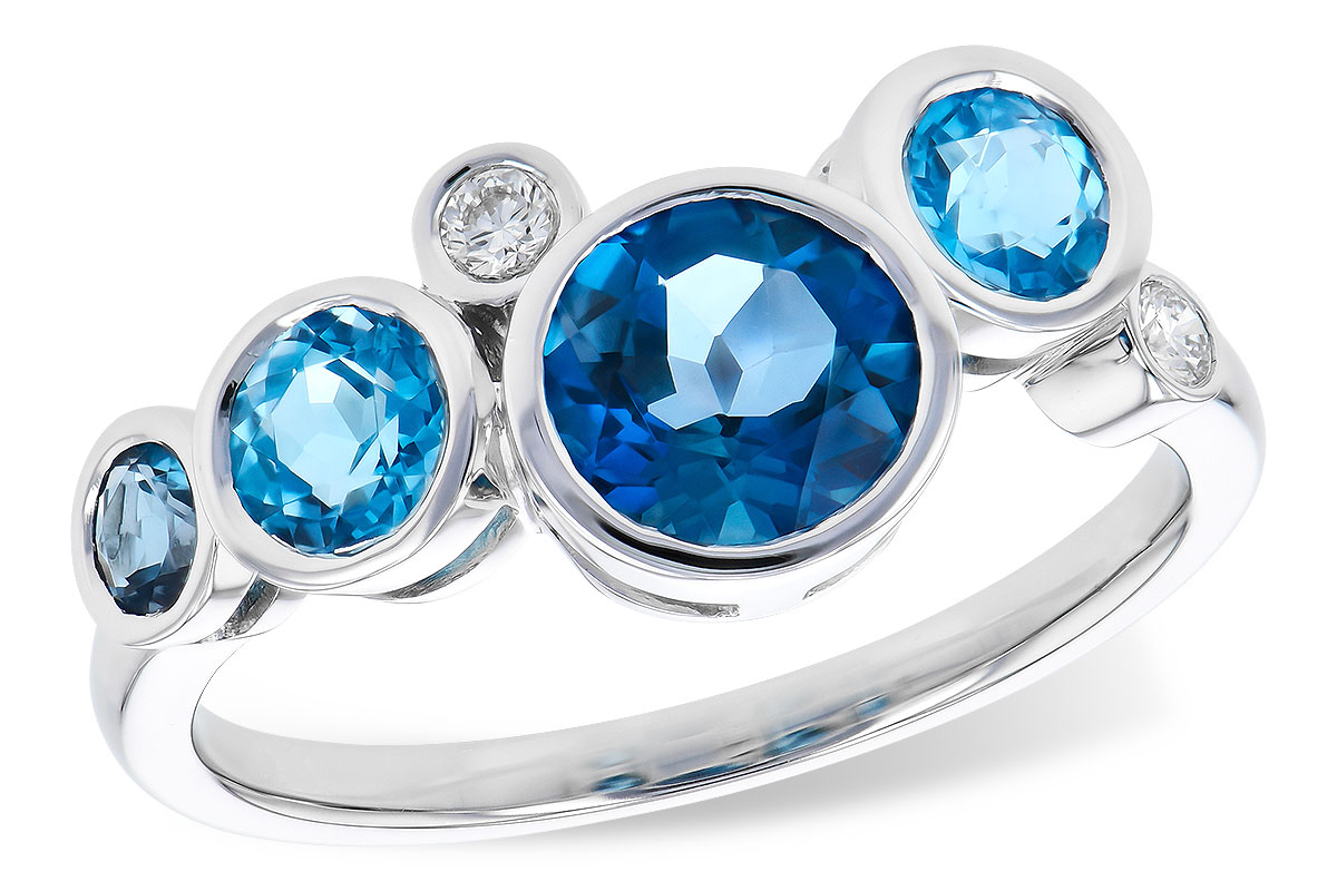 M282-24799: LDS RG 1.40 TW BLUE TOPAZ 1.45 TGW