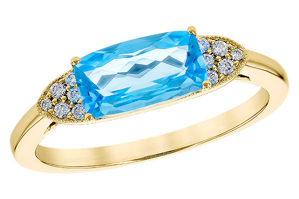 M283-09280: LDS RG 1.44 BLUE TOPAZ 1.52 TGW