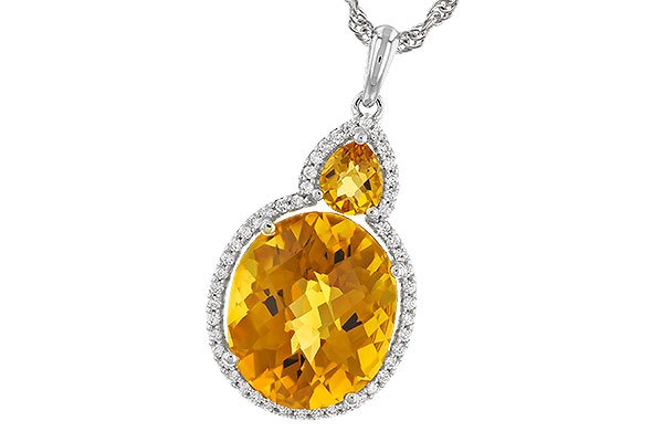 M283-13862: NECK 5.70 TW CITRINE 5.85 TGW (13x11 OVAL)