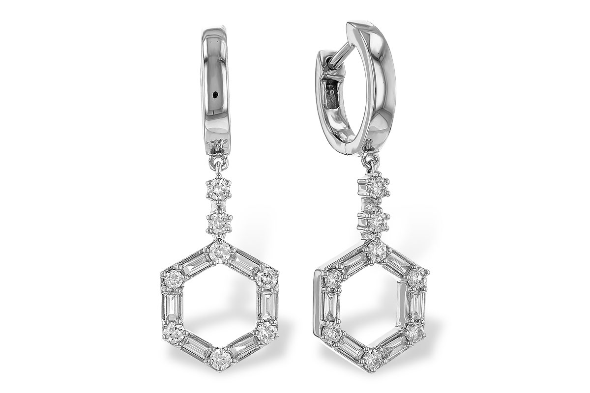 M284-01117: EARRINGS .23 BAG .60 TW