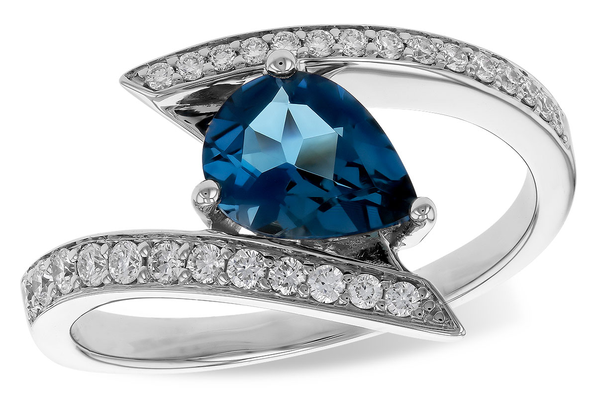 M284-01126: LDS RG 1.04 LONDON BLUE TOPAZ 1.28 TGW (8x6MM)
