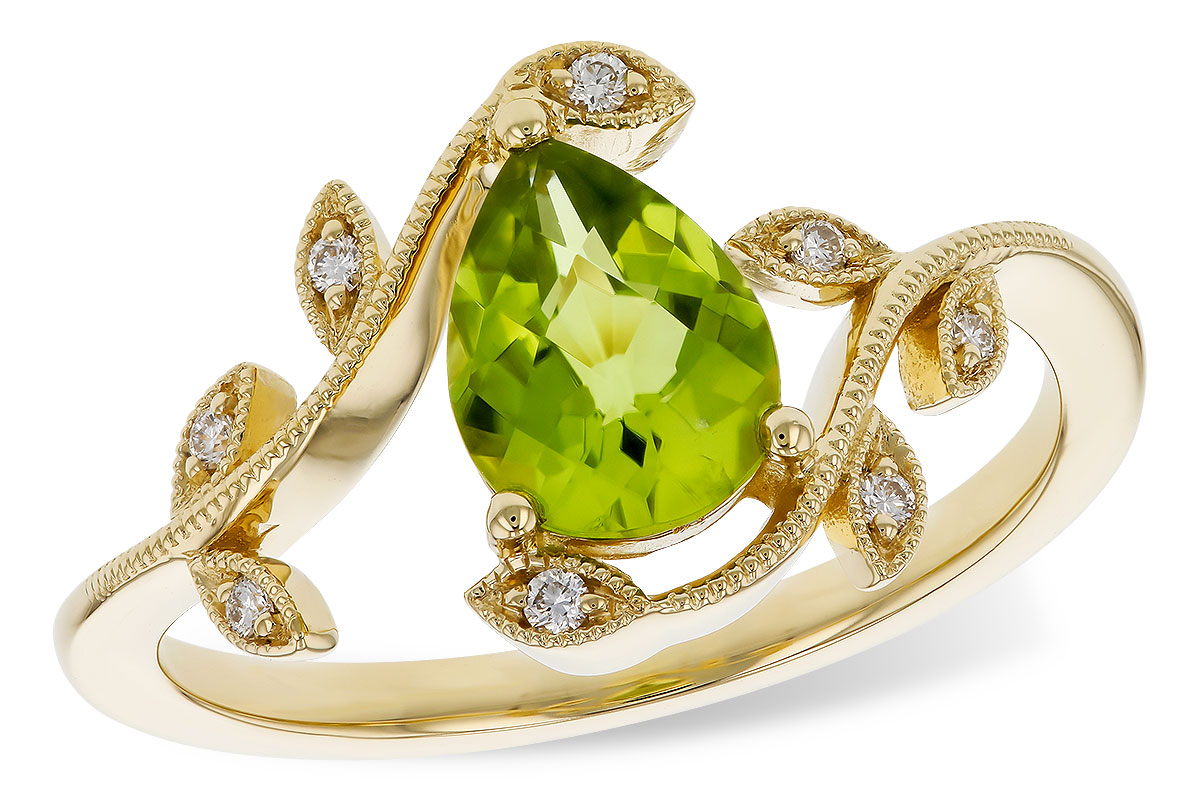 M284-02071: LDS RG 1.16 PERIDOT 1.22 TGW (8x6MM PER)