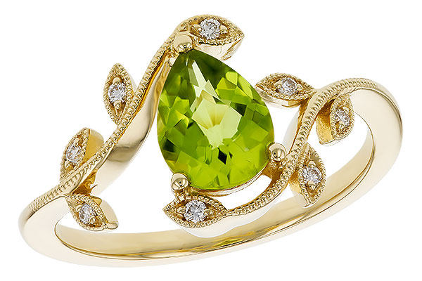 M284-02071: LDS RG 1.16 PERIDOT 1.22 TGW (8x6MM PER)
