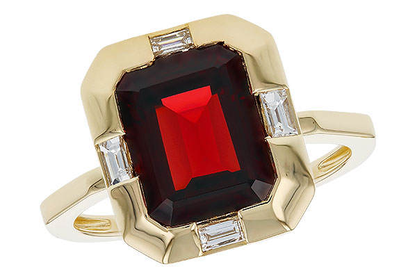 M284-03880: LDS RG 3.65 GARNET 3.82 TGW (10x8MM GAR)