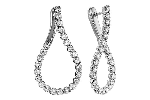 M284-06608: EARRINGS 2.00 TW