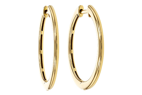 M284-07480: GOLD EARRINGS (24MM)