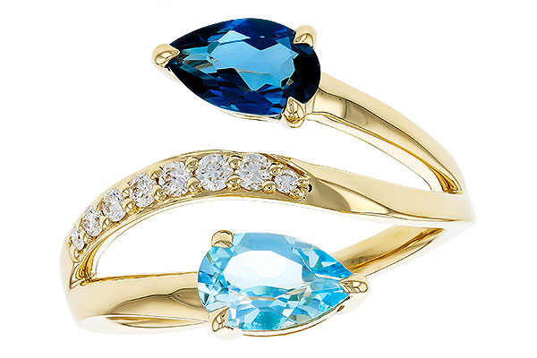 M284-91126: LDS RG 3.56 TW BLUE TOPAZ 3.70 TGW (8x5MM BT)