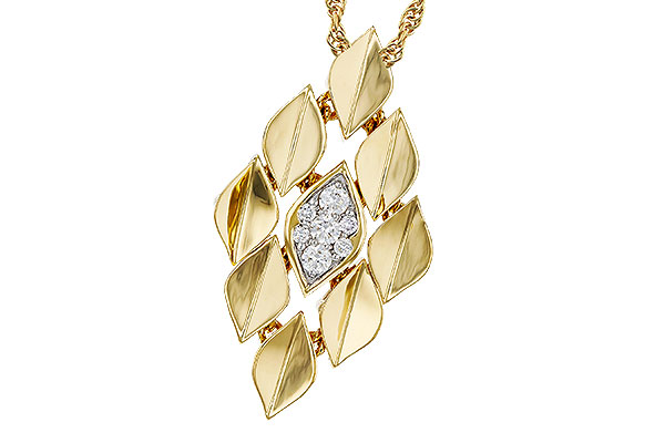 M284-91153: NECKLACE .15 TW