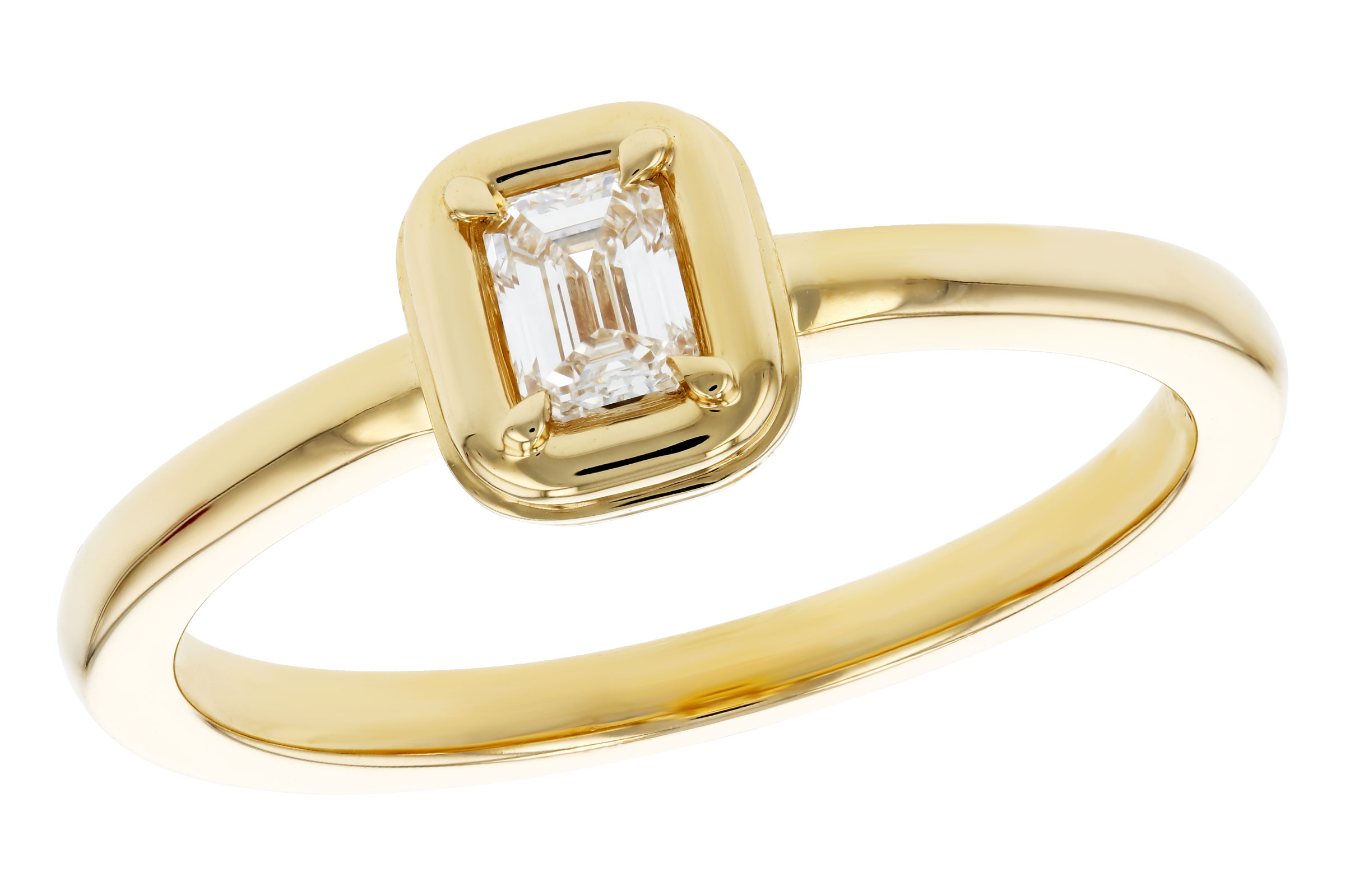 M284-92999: LDS DIA RG .24 EMERALD CUT DIA